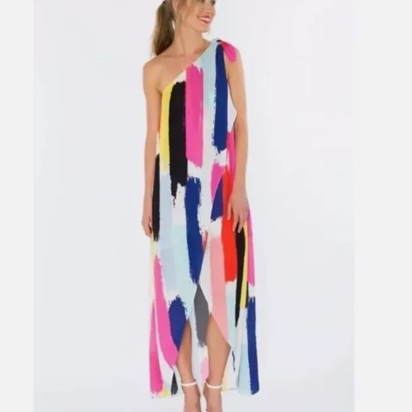 CROSBY by Mollie Burch Dresses & Skirts - Crosby by Mollie Burch Sasha one shoulder maxi dress size 4
